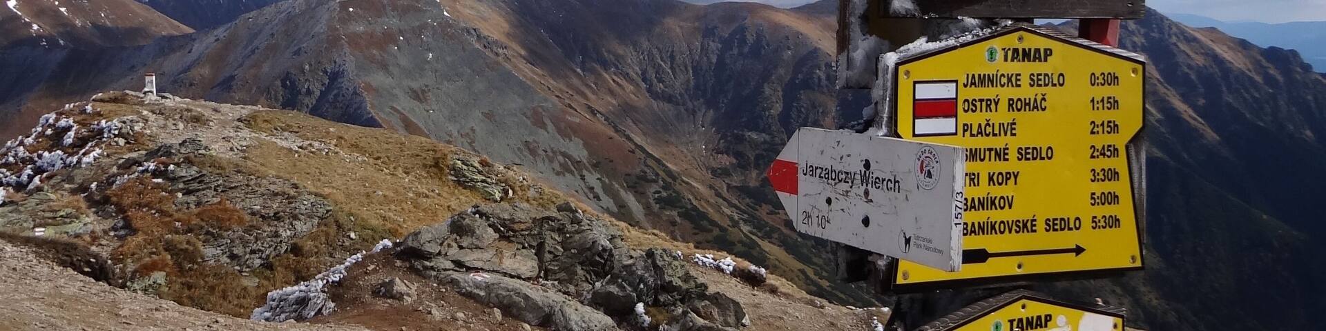 The Tatra Mountains, Wołowiec (2064 m.). The Western Tatras Mountains are located on the Polish-Slovak borders. For me these are the most beautiful mountains in the whole Tatra range.