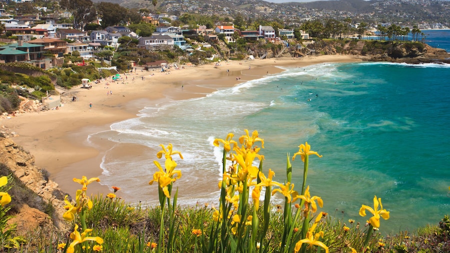 Crescent Bay of Laguna Beach, Orange County, California USA