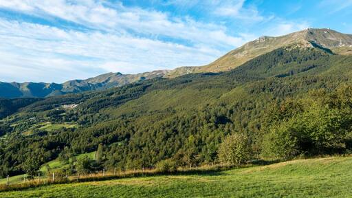 panorama of the mountains
