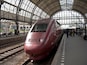 Thalys high speed train, Utrecht, Netherlands. Image shot 2008. Exact date unknown.