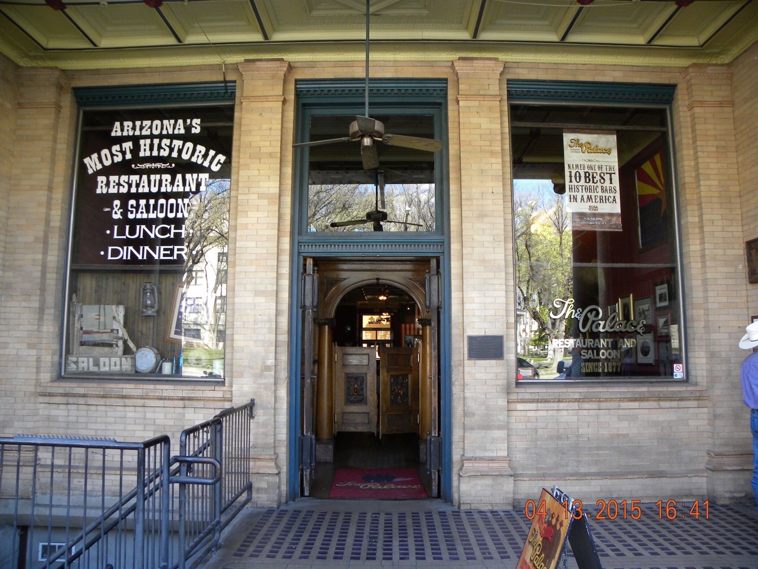 On Whiskey Row in Prescott's historic district