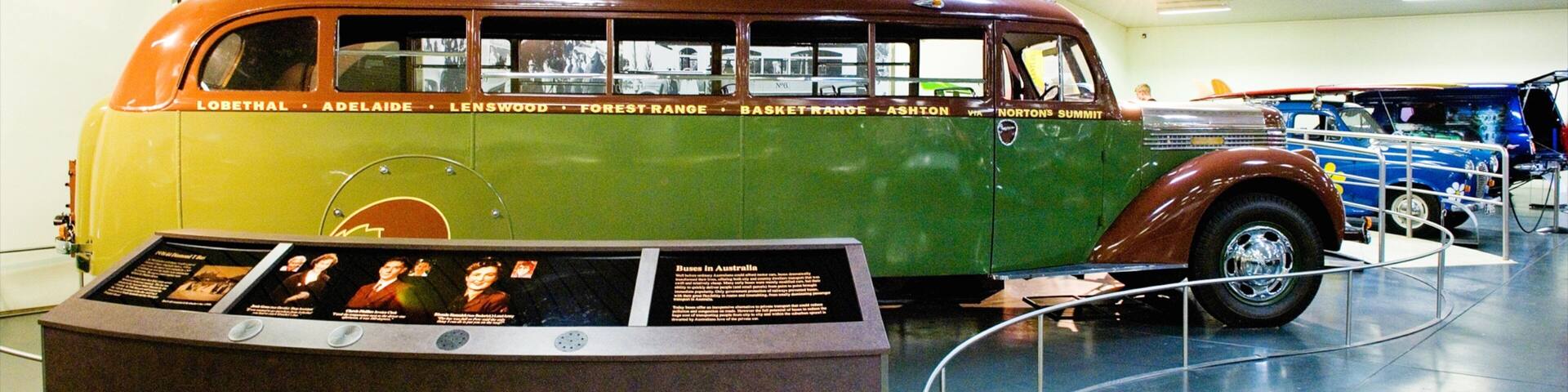 National Motor Museum featuring interior views