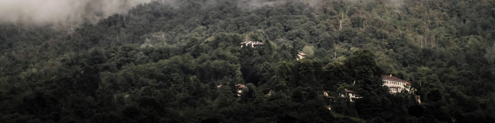 The Basilica di Superga after a pretty heavy storm. I thought this would make a good one for some creative editing.