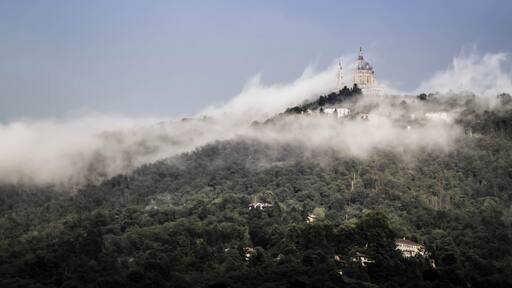 The Basilica di Superga after a pretty heavy storm. I thought this would make a good one for some creative editing.