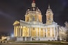 Basilica of Superga at night. Torino, Italy