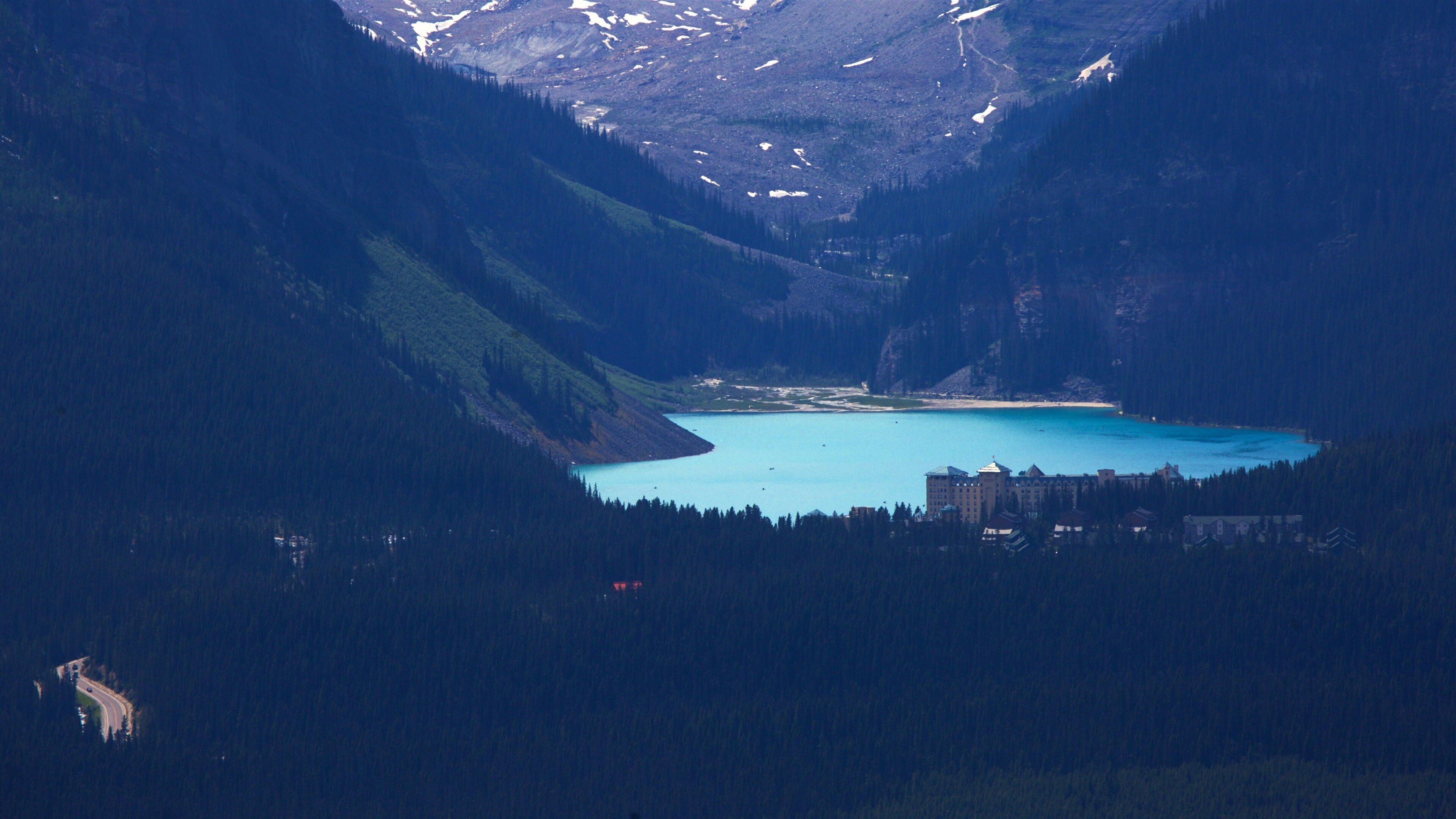 Gondeln von Lake Louise