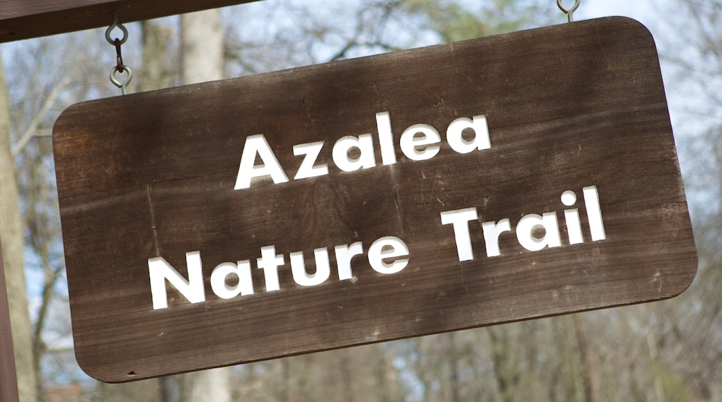 Greenbelt Museum showing signage