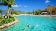 Airlie Beach Lagoon showing a pool, tropical scenes and swimming
