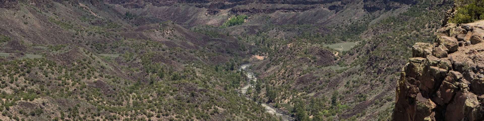 Rio Grande Gorge Near Questa New Mexico