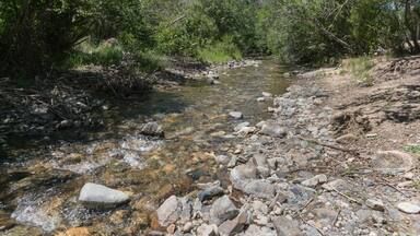 The Red River in New Mexico.