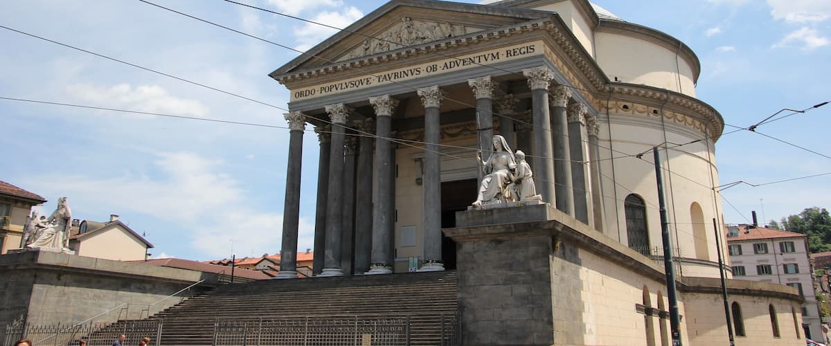 Torino, chiesa della Gran Madre di Dio