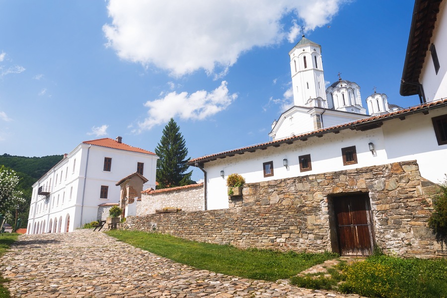 Saint Prohor of Pcinja Monastery, one of the oldest Serbian monasteries, 11th century