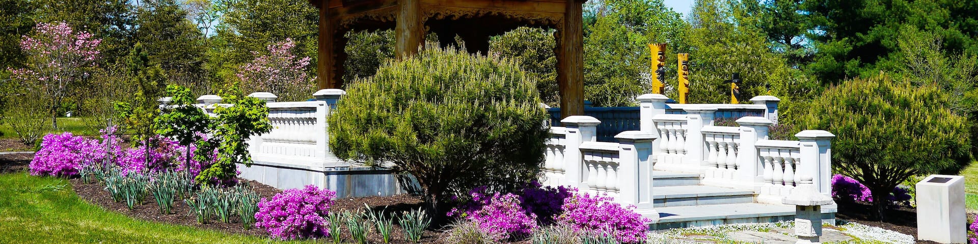 Korean Bell Garden is part of Meadowlark Botanical Gardens, Vienna, VA