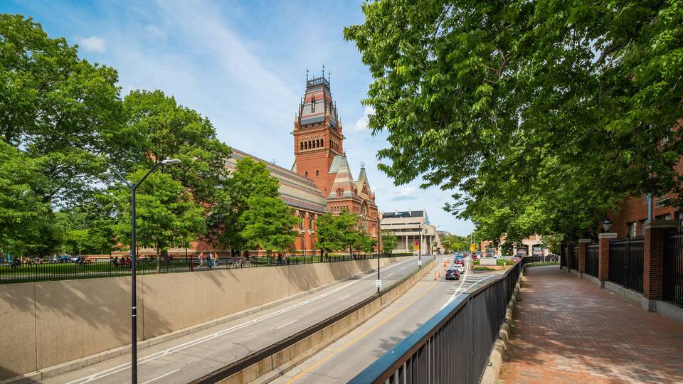 Memorial Hall which includes a church or cathedral and heritage architecture
