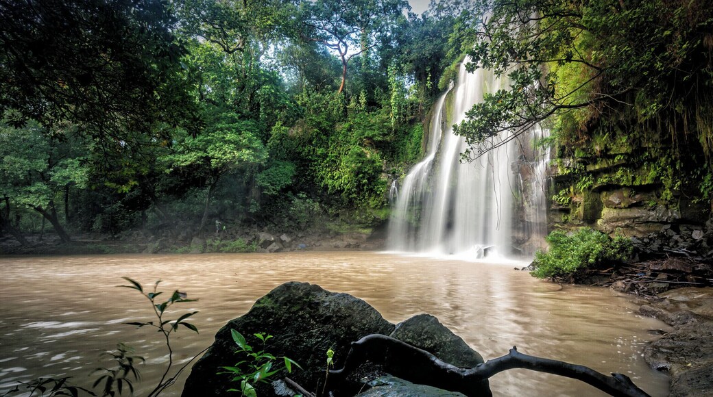 The Llanos de Cortez Waterfalls are located just 30min from Liberia, in Guanacaste Province. It's one of Costa Rica's most spectacular & easy to access waterfalls. Scramble down a short, steep trail to reach the spectacular 12m-high, 15m-wide waterfall, which you’ll hear before you see. The falls drop into a tranquil pond with a white sandy beach that’s perfect for swimming and sunbathing.
#River