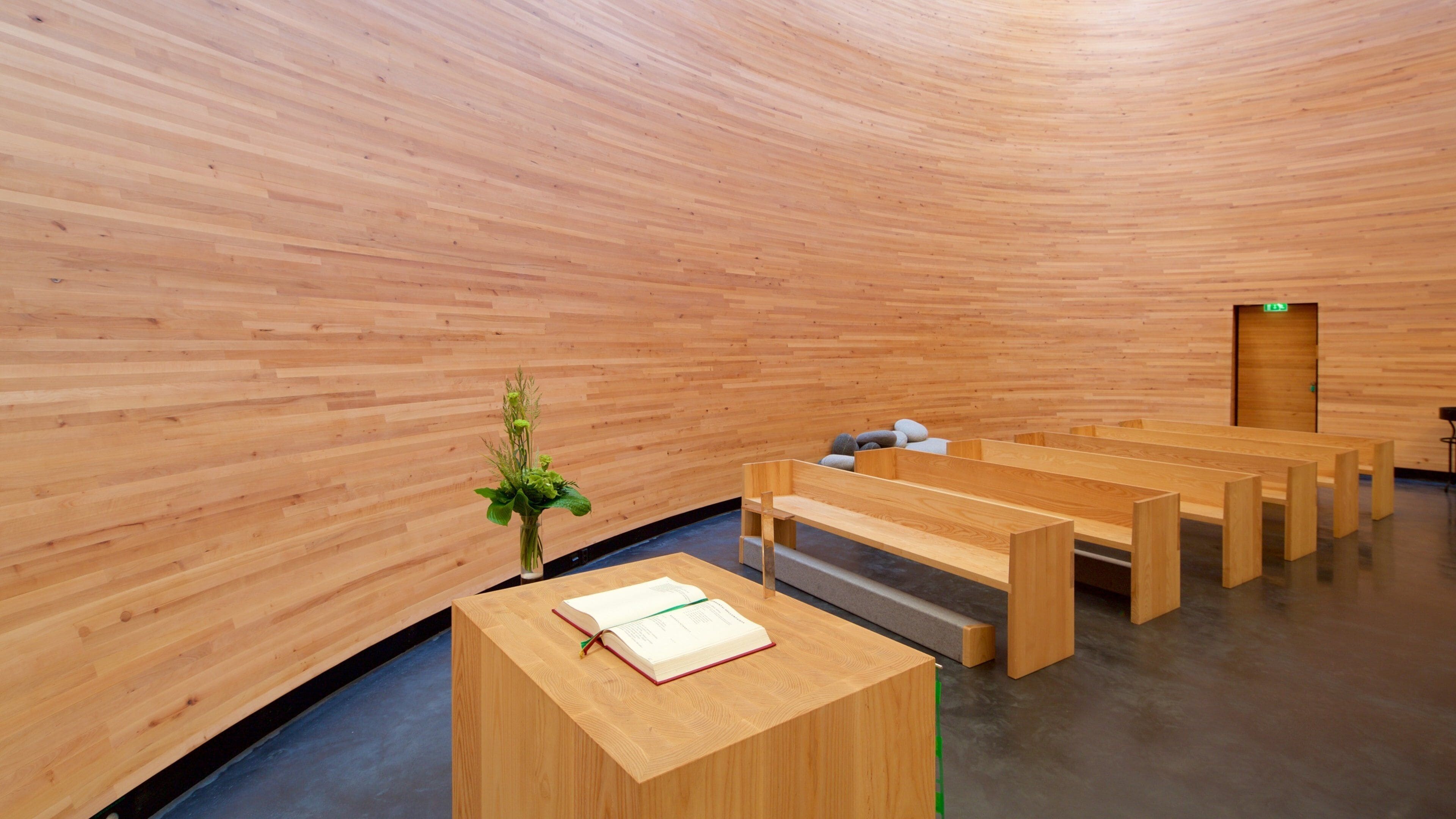 Kamppi kapell som viser kirke eller katedral og religion