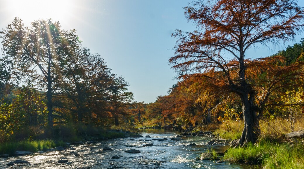 Fall at Pedernales Falls State Park in Blanco, Texas (Texas Hill Country)
