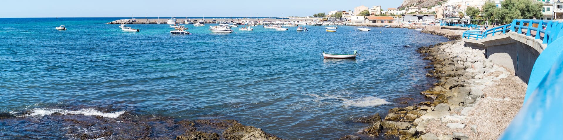 Panoramic view of Sferracavallo