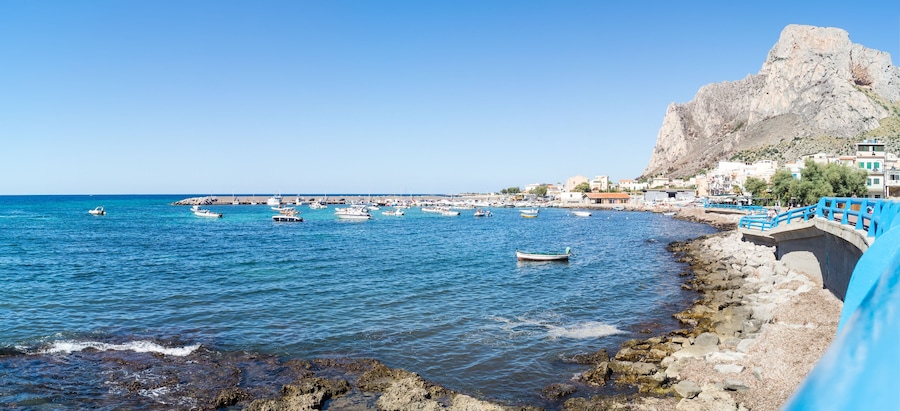 Panoramic view of Sferracavallo