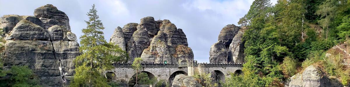 The Bastei Bridge is dramatic, but there is much more to see when you hike around the area.