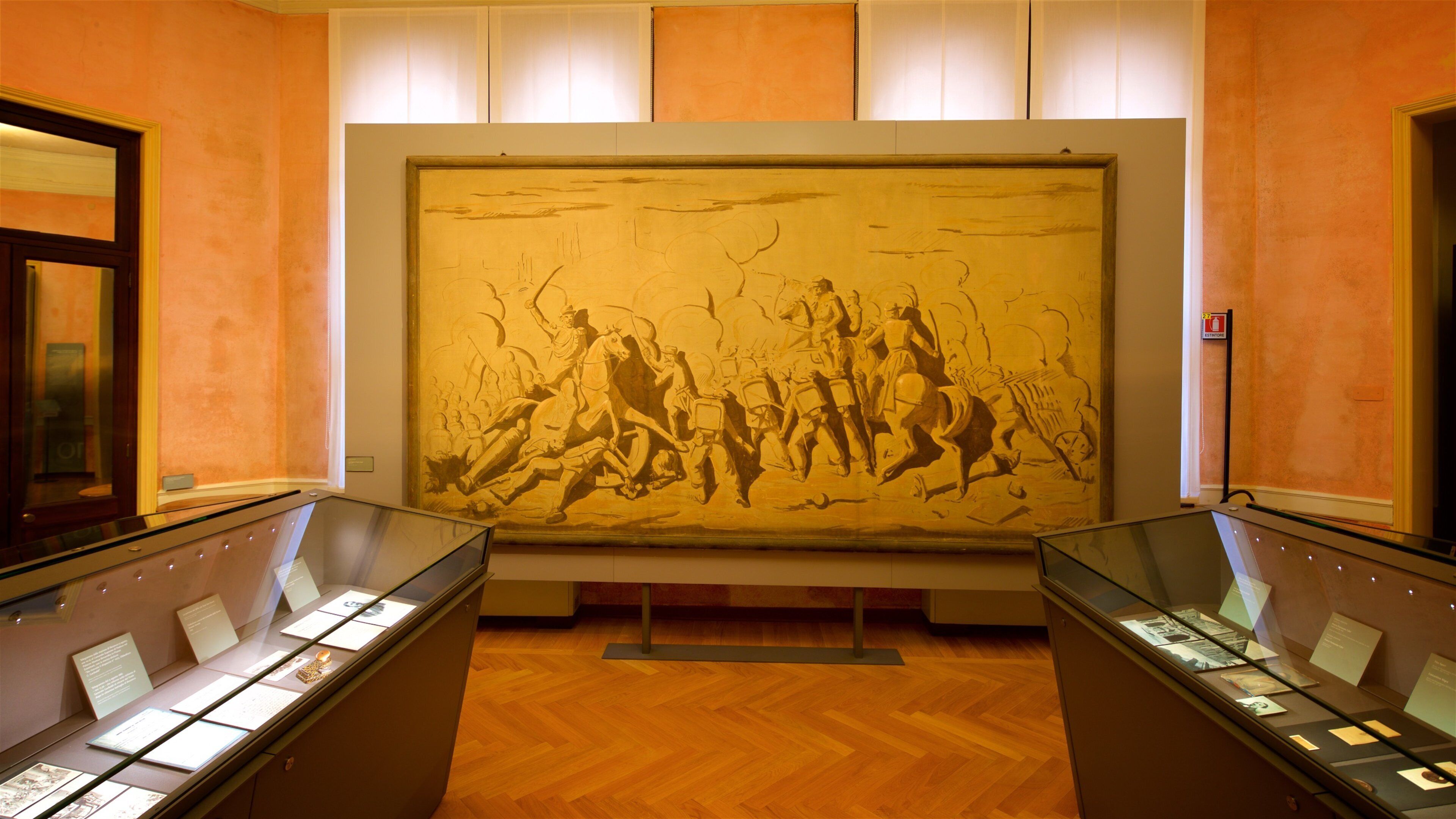 Musée Museo del Risorgimento e dell\' Età Contemporanea montrant vues intérieures et art