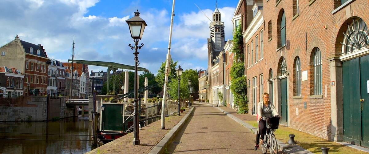 Delfshaven which includes cycling and street scenes as well as an individual femail