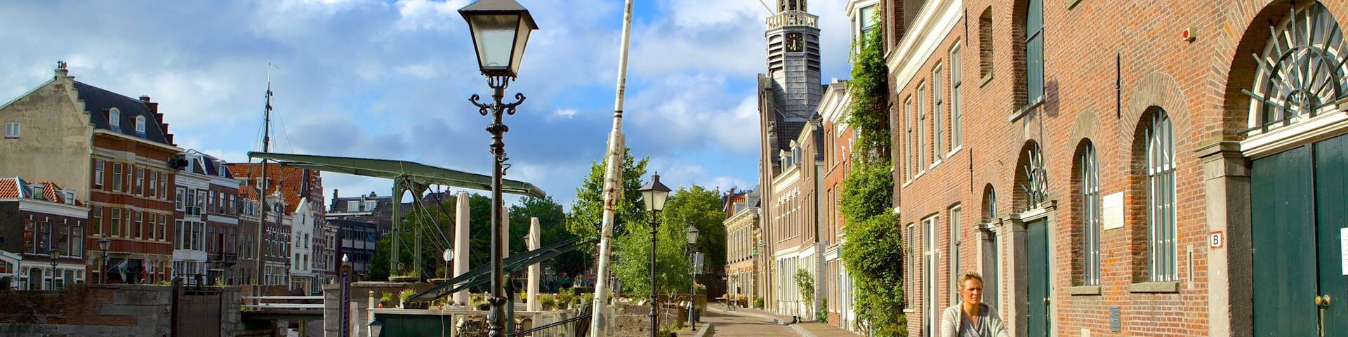 Delfshaven which includes cycling and street scenes as well as an individual femail