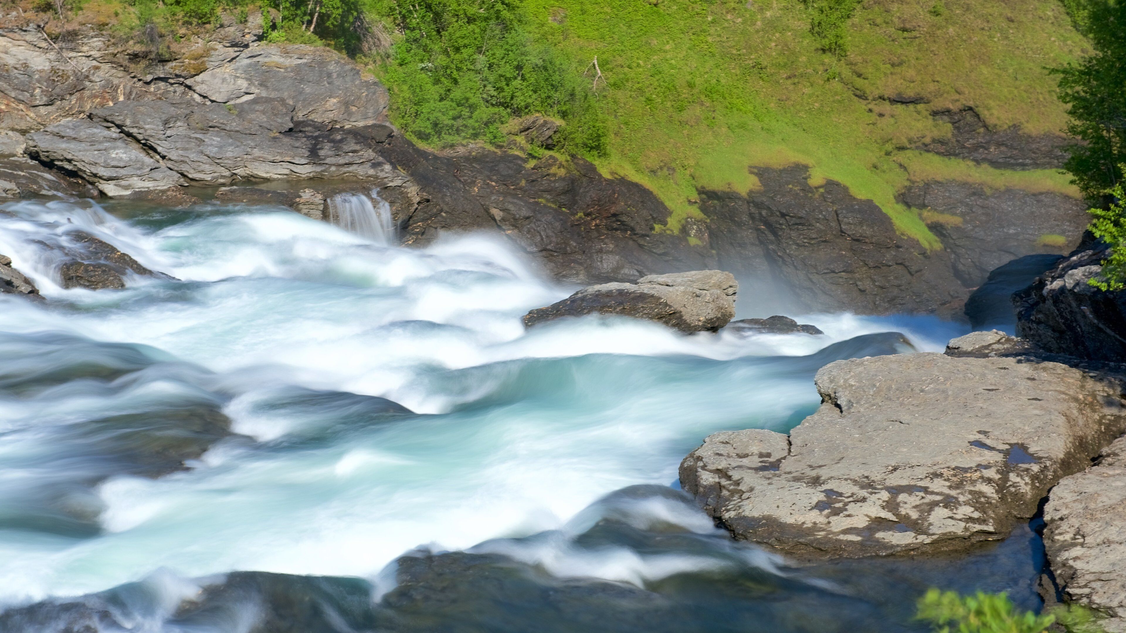 Bardufossen showing rapids