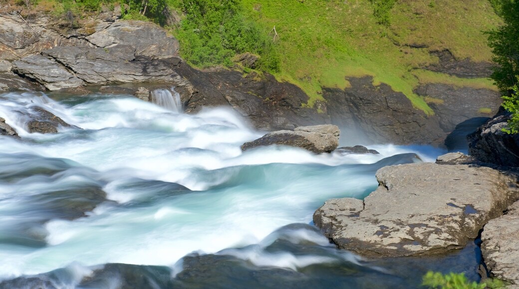 Bardufossen showing rapids