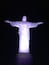Caption---- Cristo Redentor by night