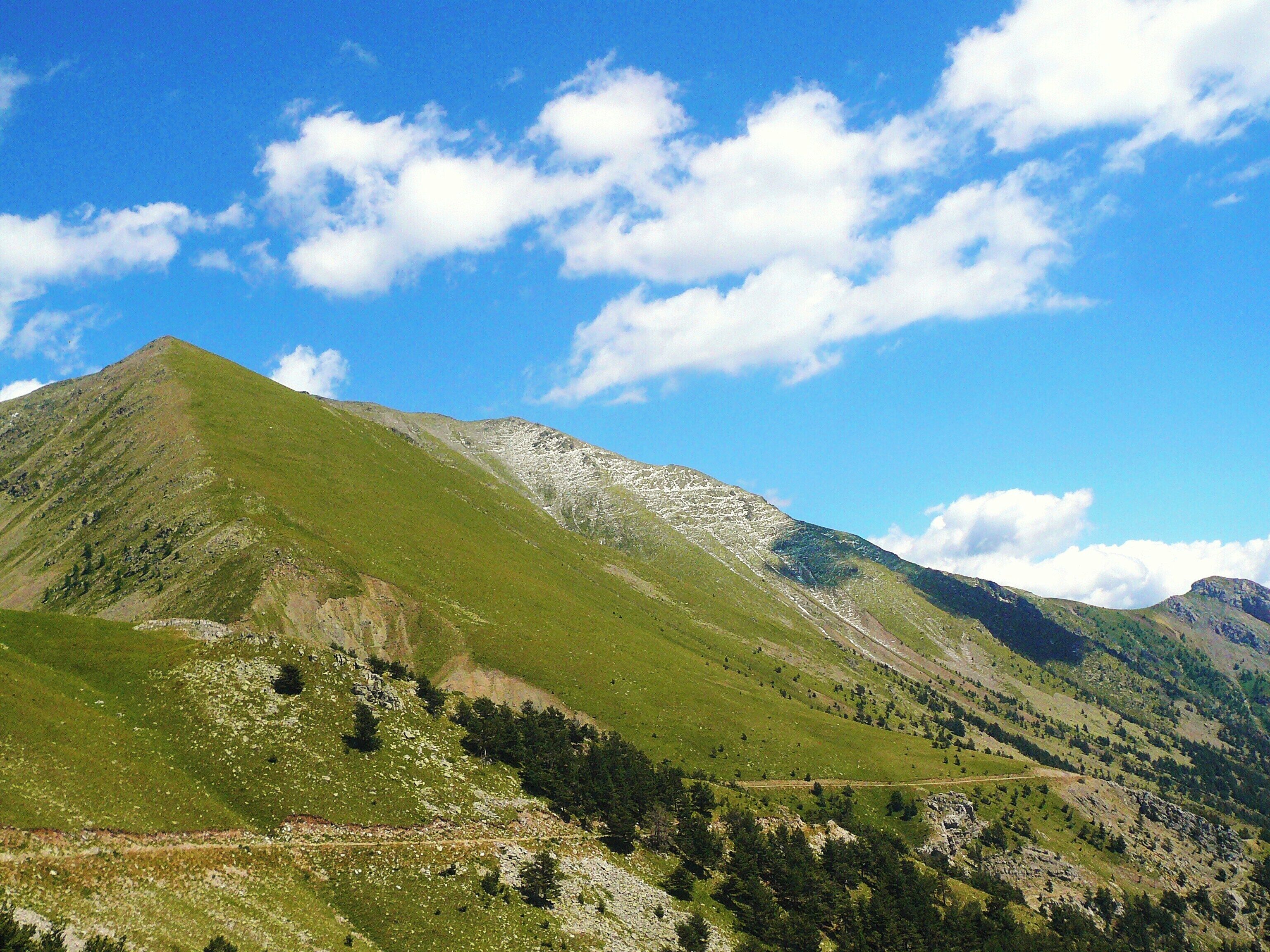 Mt. Pepoiri with snow in early August