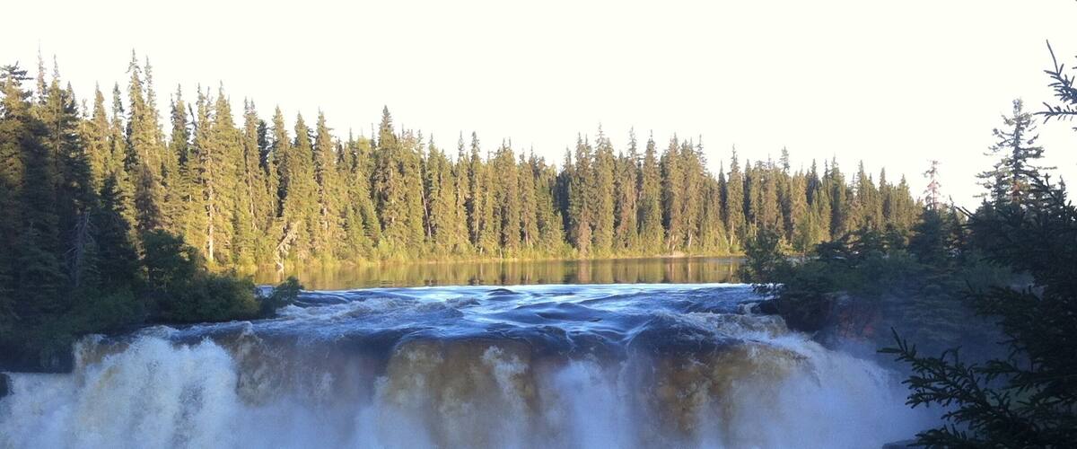 Manitoba's most famous waterfall.