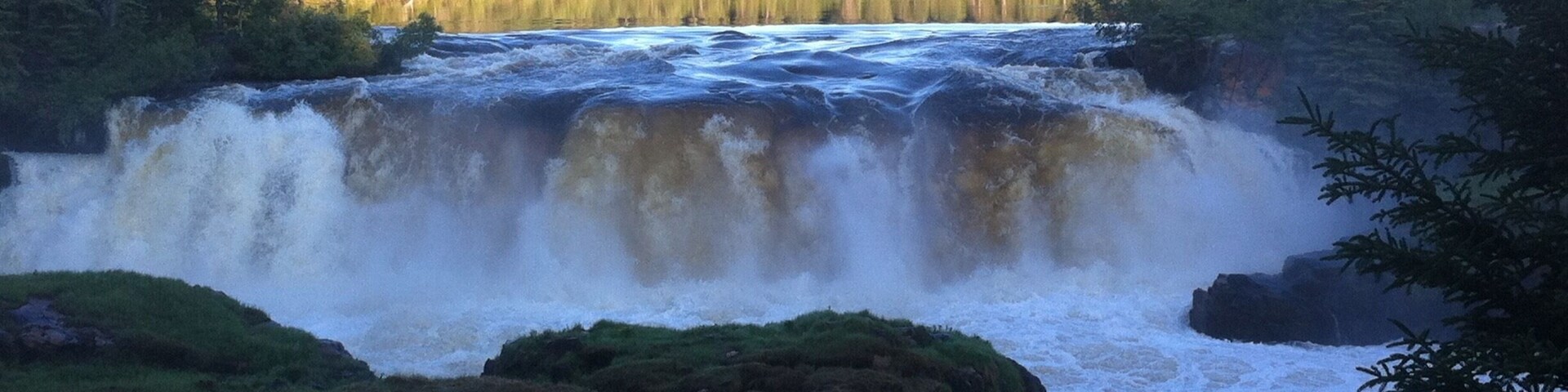 Manitoba's most famous waterfall.
