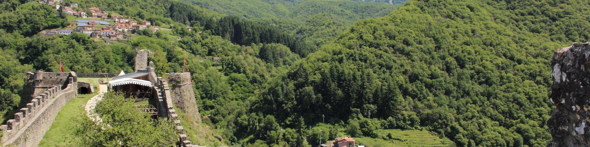 Fortress of Verrucole (Fortezza delle Verrucole, Fortezza di Verrucole), also Verrucole Castle, Fortress in Verrucole, hamlet of San Romano in Garfagnana, Province of Lucca, Tuscany, Italy