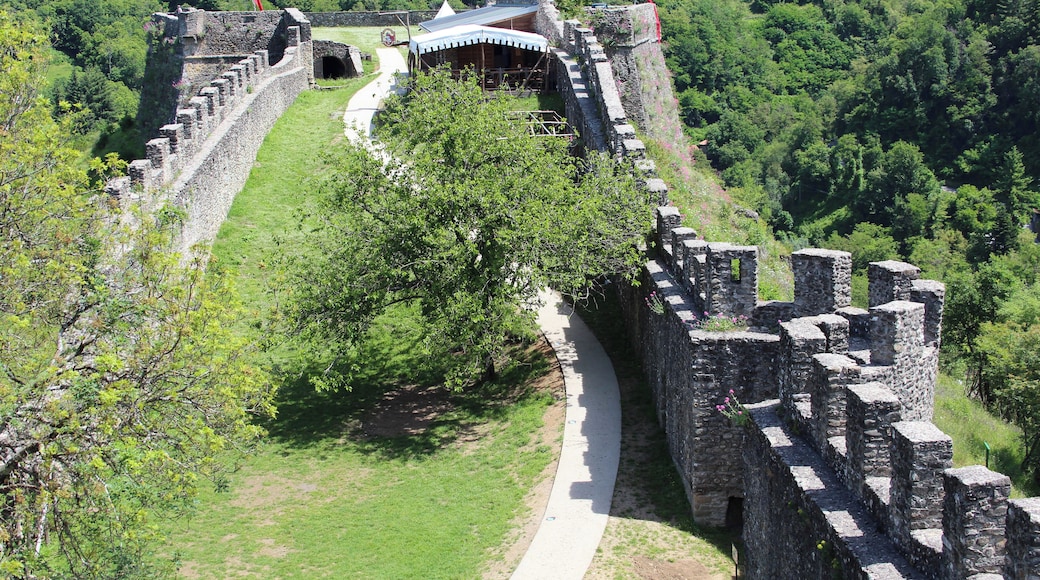 Fortress of Verrucole (Fortezza delle Verrucole, Fortezza di Verrucole), also Verrucole Castle, Fortress in Verrucole, hamlet of San Romano in Garfagnana, Province of Lucca, Tuscany, Italy