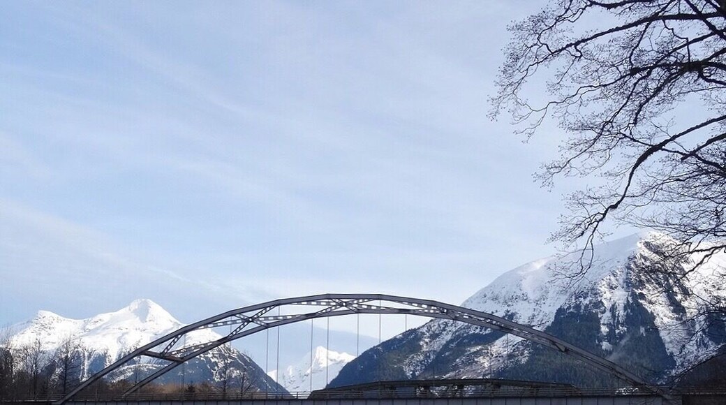 Located on the road between Terrace, BC & Prince Rupert, BC. The coastal Sitka spruce rainforest towers over this park located at the confluence of the Exchamsiks & Skeena Rivers. There's a short hike through the forest.