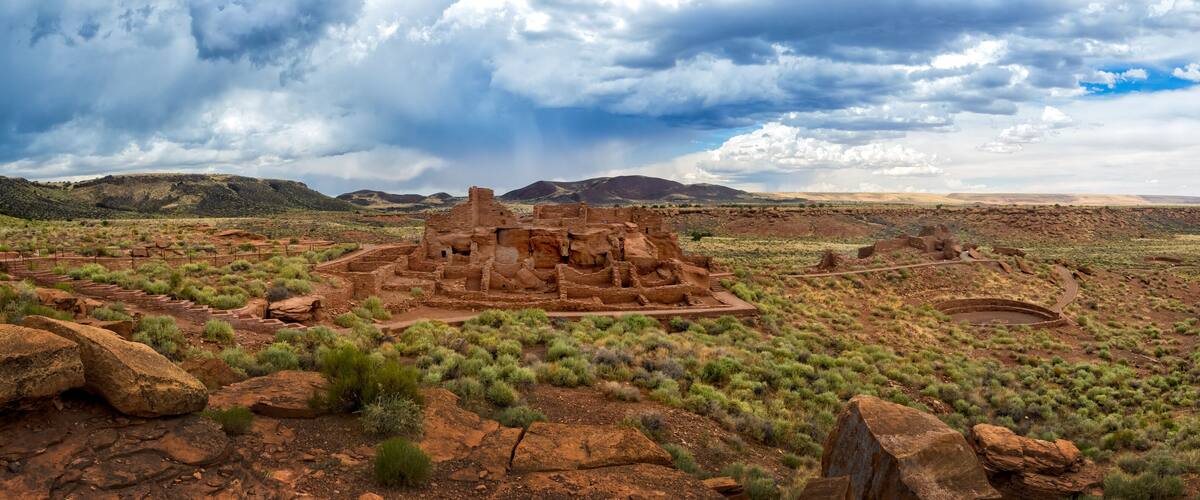 Wupatki pueblo ruins National Monument, Arizona