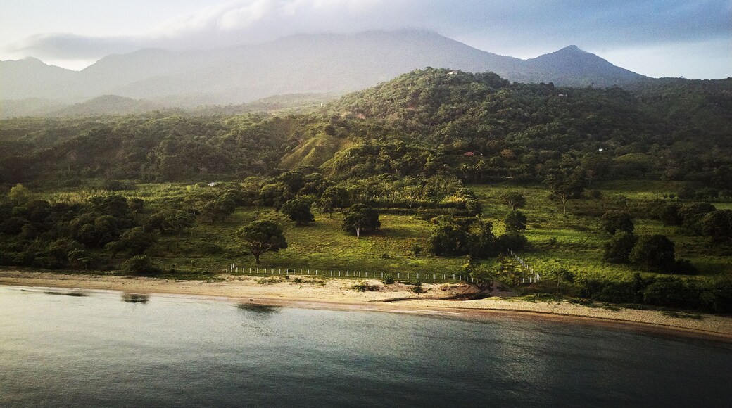 Paisaje de montaja en Trujillo, Honduras