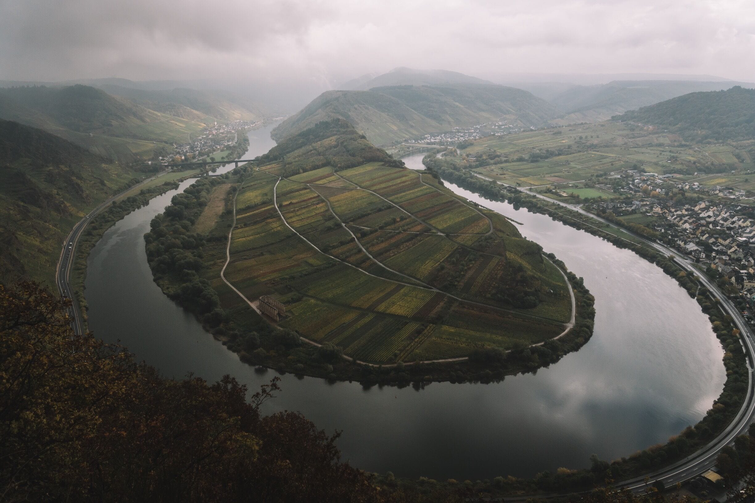 Sometimes it is better to have some bad weather. Finding that great bend in the Mosel river near the small town of Bremm in Germany. 

#troveon #hiking #germany #landscape #travel

https://www.facebook.com/ShotByCanipel/
https://www.instagram.com/canipel/