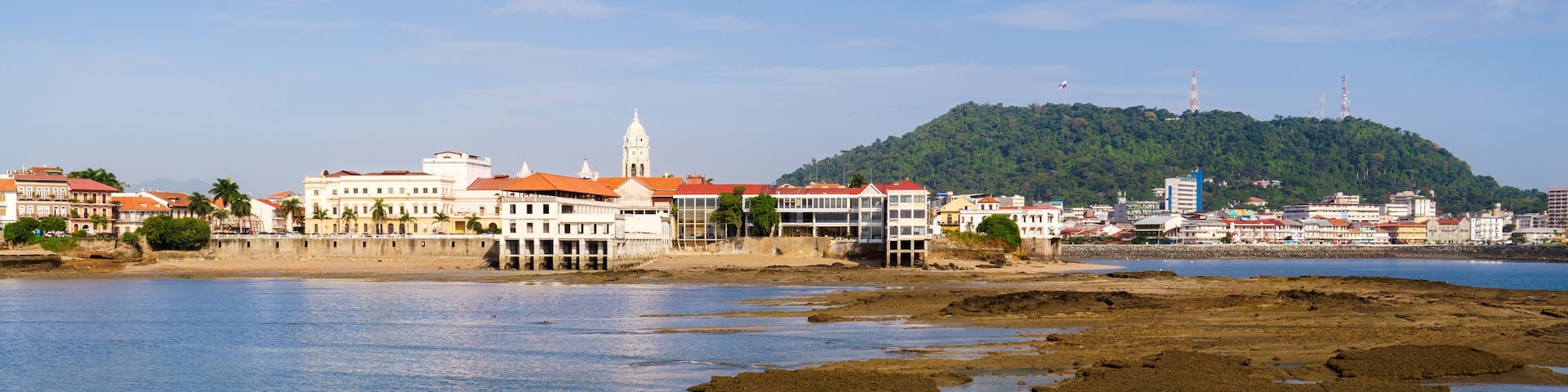 Panama City view old casco viejo antiguo