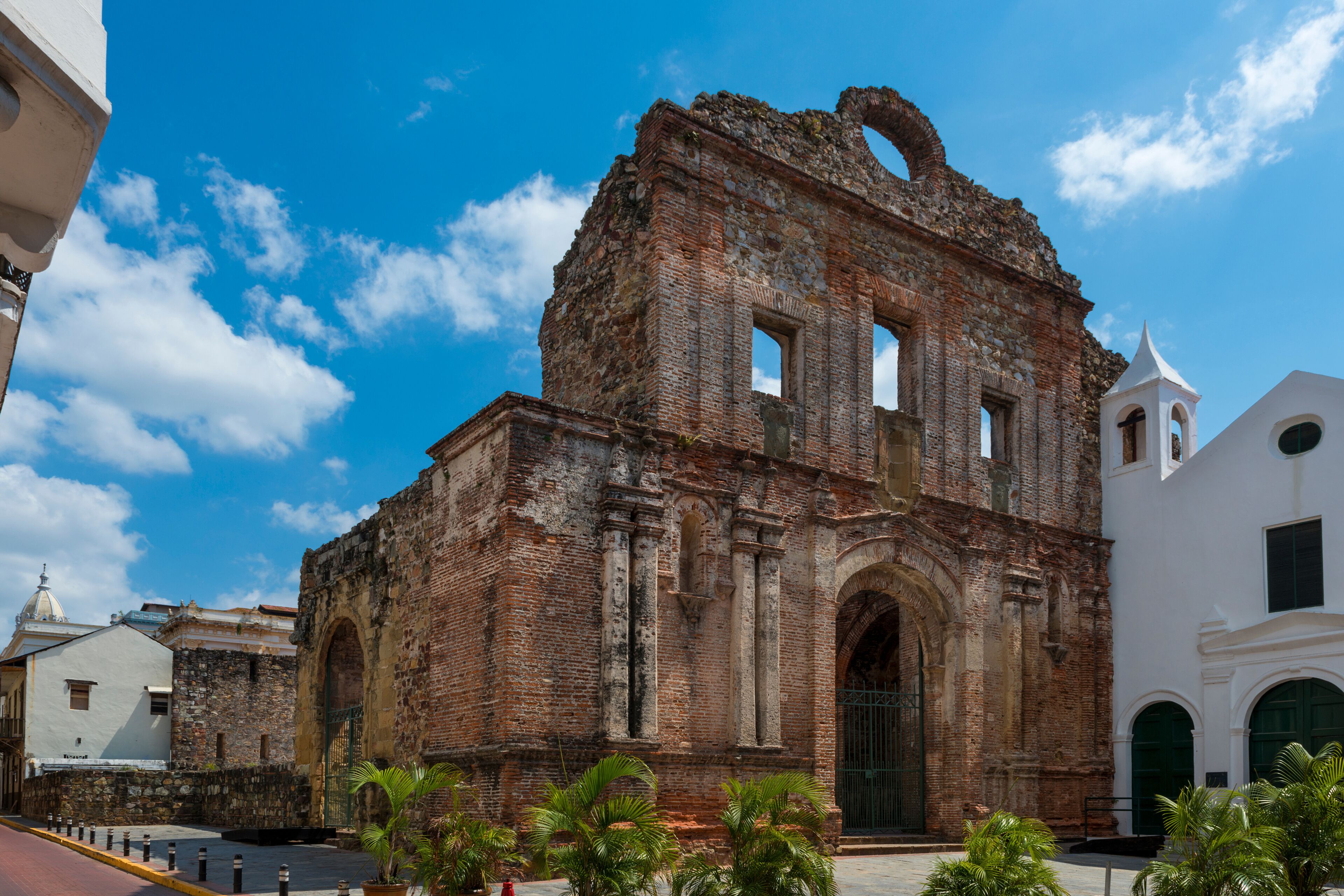 The Santo Domingo Convent in Casco Viejo, Panama City, Panama