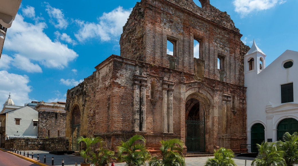 The Santo Domingo Convent in Casco Viejo, Panama City, Panama