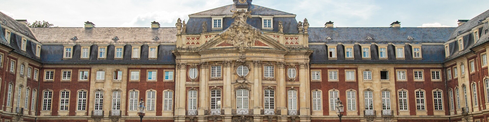 Münster Castle which includes a castle and heritage architecture