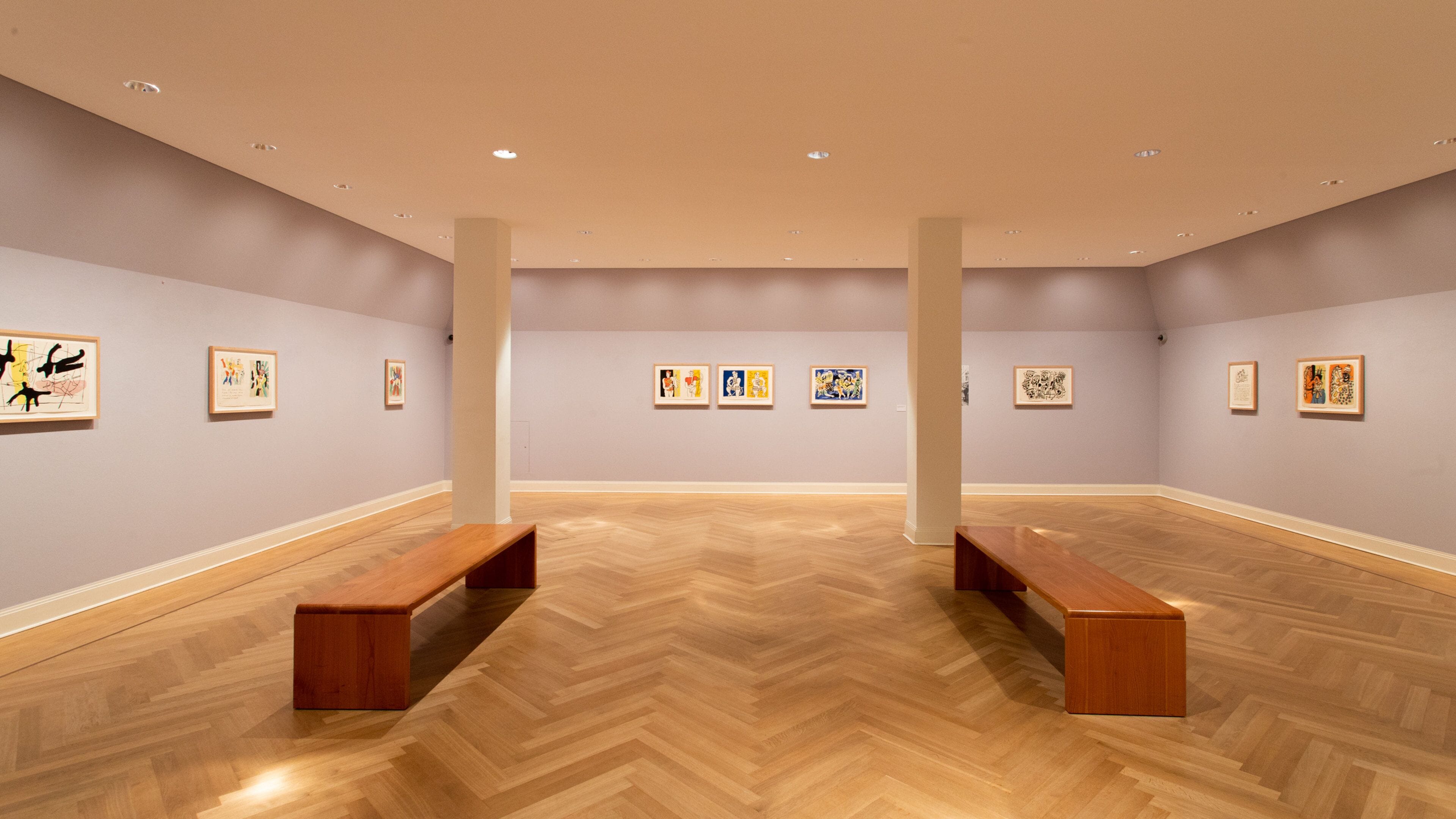 Picasso Museum featuring interior views and art