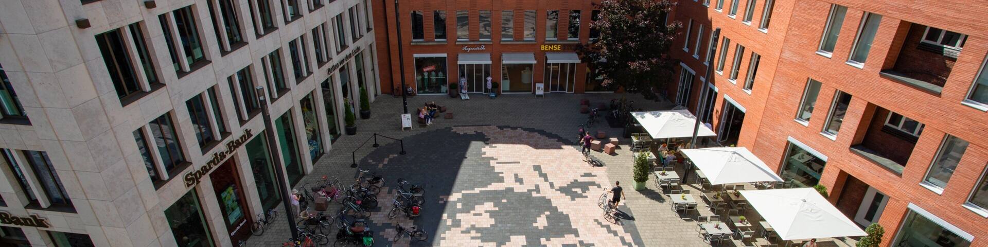 Picasso Museum showing a city