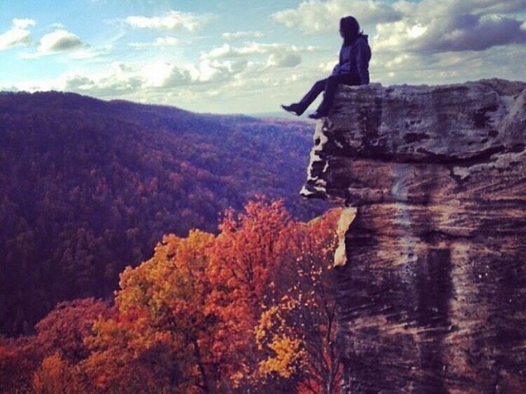 Beautiful fall views from Raven’s Rock #Adventure