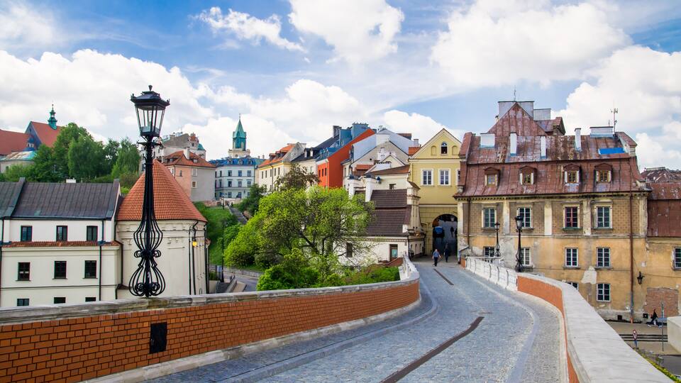 Old town in City of Lublin, Poland, Europe