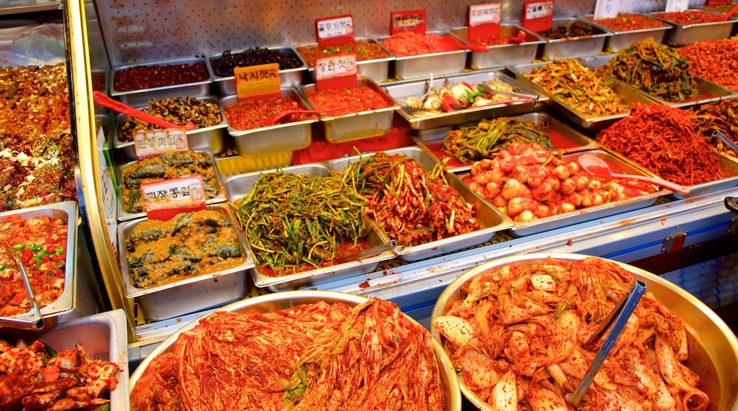 Gukje Market featuring food and markets