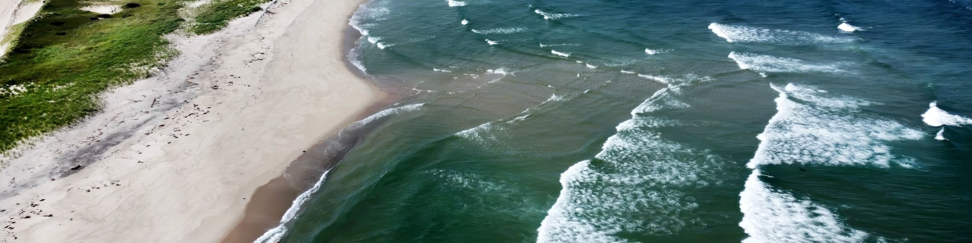 South Beach Island Aerial at Chatham, Cape Cod