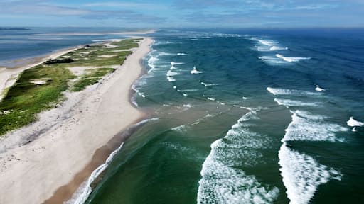South Beach Island Aerial at Chatham, Cape Cod